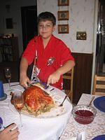 Thanksgiving Day 2004 
and Josh's 12th Birthday 