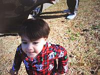 IMG 1263   25.12, americke Vanoce,,,,prijel strejda Joshua, Finn ho sel privitat...